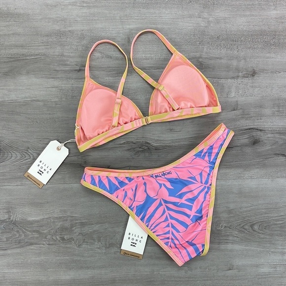 ☀️BILLABONG☀️ MYSTIC BEACH CECI TRI MYSTIC BEACH HIKE PANT BIKINI SET - Picture 9 of 12